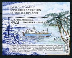 SPM Miquelon 2019 N° F1230 ** ( 1230 ) Neuf MNH Superbe Transport Maritime Navire Hawaiki Nui Langlade Bateaux Ships - Neufs