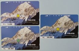 PERU - Tamura - 1st Field Test Set - 5, 10 & 20 Units - Mint - Peru