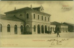TARANTO - STAZIONE FERROVIARIA - EDIZIONE G. CATINO - SPEDITA - 1900s  (BG4612) - Taranto