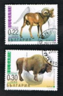 BULGARIA - SG 4334.4335  - 2000  ANIMALS  -  USED° - - Used Stamps