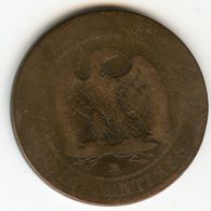 France 10 Centimes 1855 MA Chien GAD 248 KM 771.6 - 10 Centimes