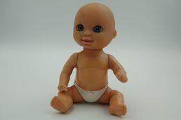 Vintage DOLL : FAMOSA T-2814-09 - 11cm - Made In ITALY - Original - 19**'s - Vinyl - Rubber - Soft Plastic - Action Man