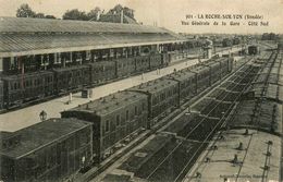 La Roche Sur Yon * Vue Générale De La Gare , Côté Sud * Trains * Ligne Chemin De Fer Vendée - La Roche Sur Yon