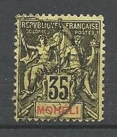 MOHELI N° 9 OBL - Used Stamps