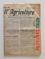 Corriere Dell'Agricoltura Dicembre 1945 - Revenue Stamps