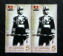 Thailand Stamp 2013 120th Ann The Paknam Incident - King Chulalongkorn Commander In Chief Thai Royal Navy - Thailand