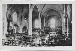 Poitiers - St Porchaire : Intérieur De L'église - Poitiers