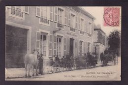 CPA Orne 61 Bellême Hôtel Voiture Automobile Circulé - Autres & Non Classés