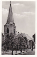 Putten Kerk Met Monument En Fietser K397 - Putten