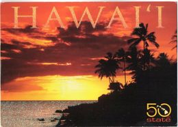 HAWAI'I SUNSET - Cm. 18 X 13 - Big Island Of Hawaii