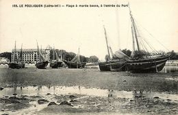 Le Pouliguen * Plage à Marée Basse à L'entrée Du Port - Le Pouliguen