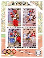 Botswana - 1992 Olympic Games MS (**) # SG 760 - Summer 1992: Barcelona