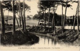 CPA MARSEILLE - La Gavotte Canal De MARSEILLE Vue Sud-Est (986474) - Nordbezirke, Le Merlan, Saint-Antoine