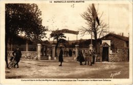 CPA MARSEILLE - St-Marthe Camp Militaire De Ste-Marthe (986515) - Quartiers Nord, Le Merlan, Saint Antoine