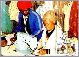 Actividades Laborales - COSTURA - DRESS MAKING - Small Industries. Kwandimbaza, Ciskei, 1985 - Textile