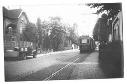 LISSE (Pays Bas) Photographie Format CPA  Tramway électrique 1948 - Lisse