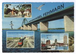 Ferieninsel Fehmarn Burg Fährbahnhof Puttgarden Fehmarn-Kai Burgstaaken - Fehmarn