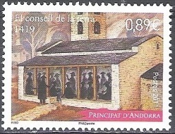 Andorre Français 2011 Yvert 715 Neuf ** Cote (2017) 3.00 Euro Le Conseil De La Terre 1419 - Ungebraucht