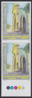 NEW CALEDONIA (1993) Noumea Temple. Imperforate Pair. Scott No C245, Yvert No PA299. - Sin Dentar, Pruebas De Impresión Y Variedades
