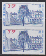 WALLIS & FUTUNA (1993) Louvre Museum. Imperforate Pair. Scott No C172, Yvert No PA176. - Non Dentelés, épreuves & Variétés