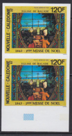 NEW CALEDONIA (1993) Worshippers. Imperforate Pair. Scott No C256, Yvert No PA309. - Non Dentelés, épreuves & Variétés