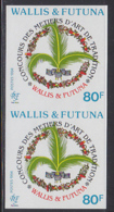 WALLIS & FUTUNA (1994) Arts & Crafts. Imperforate Pair. Scott No 454, Yvert No 462. - Sin Dentar, Pruebas De Impresión Y Variedades