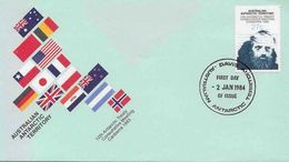 1ER JOUR - CANBERRA 1983 - FDC