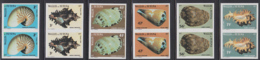 WALLIS & FUTUNA (1985) Shells. Set Of 6 Imperforate Pairs. Scott Nos 320-5, Yvert Nos 323-8. - Non Dentelés, épreuves & Variétés