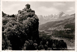 Schloss Ortenstein Mit Piz Beverin (418) * 24. 10. 1945 - Bever