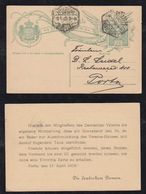 Portugal 1909 Picture Postcard PORTO Local Use Private Imprint Deutscher Verein Damen German Women Club - Lettres & Documents