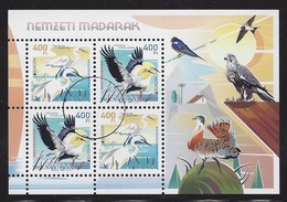 HUNGARY - 2019.Specimen  S/S - EUROPA 2019 - National Birds / White Stork / Great Egret  Mi.:Bl.424. - Prove E Ristampe