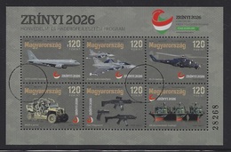 HUNGARY - 2019.Specimen S/S ZRÍNYI 2026 - Defence And Army Development Programme  Mi.:Bl.426. - Probe- Und Nachdrucke