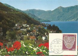 San Nazzaro - Gambarogno, Lago Maggiore            Ca. 1970 - Gambarogno