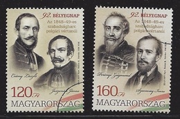 HUNGARY - 2019. Specimen Cpl.Set - 92nd Stampday / Military Martyrs - Revolution Of 1848/49 Mi.:6080-6081. - Proeven & Herdrukken