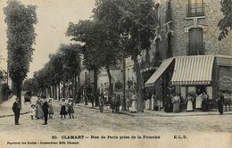 Clamart * Rue De Paris Prise De La Fourche * Café épicerie STE CECILE - Clamart