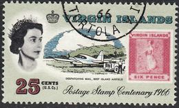 VIRGIN ISLANDS    SCOTT NO 171    USED     YEAR  1966 - Sonstige