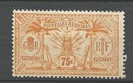 NOUVELLES-HEBRIDES N° 45  NEUF*  CHARNIERE /  MH - Unused Stamps