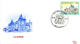 14185102 BE 19851102 Laarne; Château, Armoiries; Fdc Cob2194 - 1981-1990