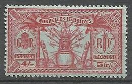 NOUVELLES-HEBRIDES N° 90 NEUF** LUXE SANS CHARNIERE   / MNH - Nuovi