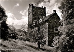 Sils I. D. - Burg Ehrenfels Mit Piz Beverin (6111) * 9. 8. 1958 - Bever