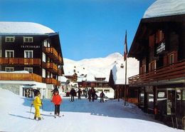 BETTMERALP Wurzenbord Alpenheim Skifahrer - Bettmeralp