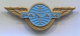PAN AM Airlines - Junior Clipper Pilot, Vintage Pin, Badge, Abzeichen - Transportes