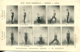 N°1552 R -cpa Fêtes Fédérales -Arras 1904- - Gymnastiek