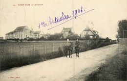 St Pair Sur Mer * 1906 * Route Et Le Carmel * Chevaux - Saint Pair Sur Mer