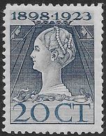 NVPH 125-F - 1923 - 25 Jarig Regeringsjubileum Koningin Wilhelmina - Ongebruikt