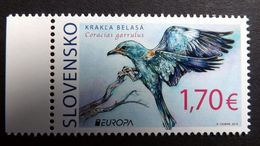 Slowakei 869 **/mnh, EUROPA(CEPT 2019, Blauracke (Coracias Garrulus) - Oblitérés