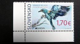 Slowakei 869 **/mnh, EUROPA(CEPT 2019, Blauracke (Coracias Garrulus) - Usados