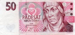 REPUBBLIC CZECH  50 KORUN 1994  P-11  VF++ - Repubblica Ceca