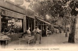 Le Pouliguen * Sur La Promenade * Les Magasins Commerces - Le Pouliguen