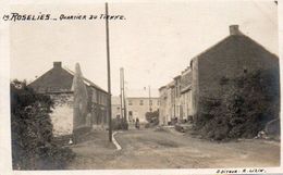 Roselies  Quartier Du Tienne Petite Animation  Carte Photo  N'a Pas Circulé - Aiseau-Presles